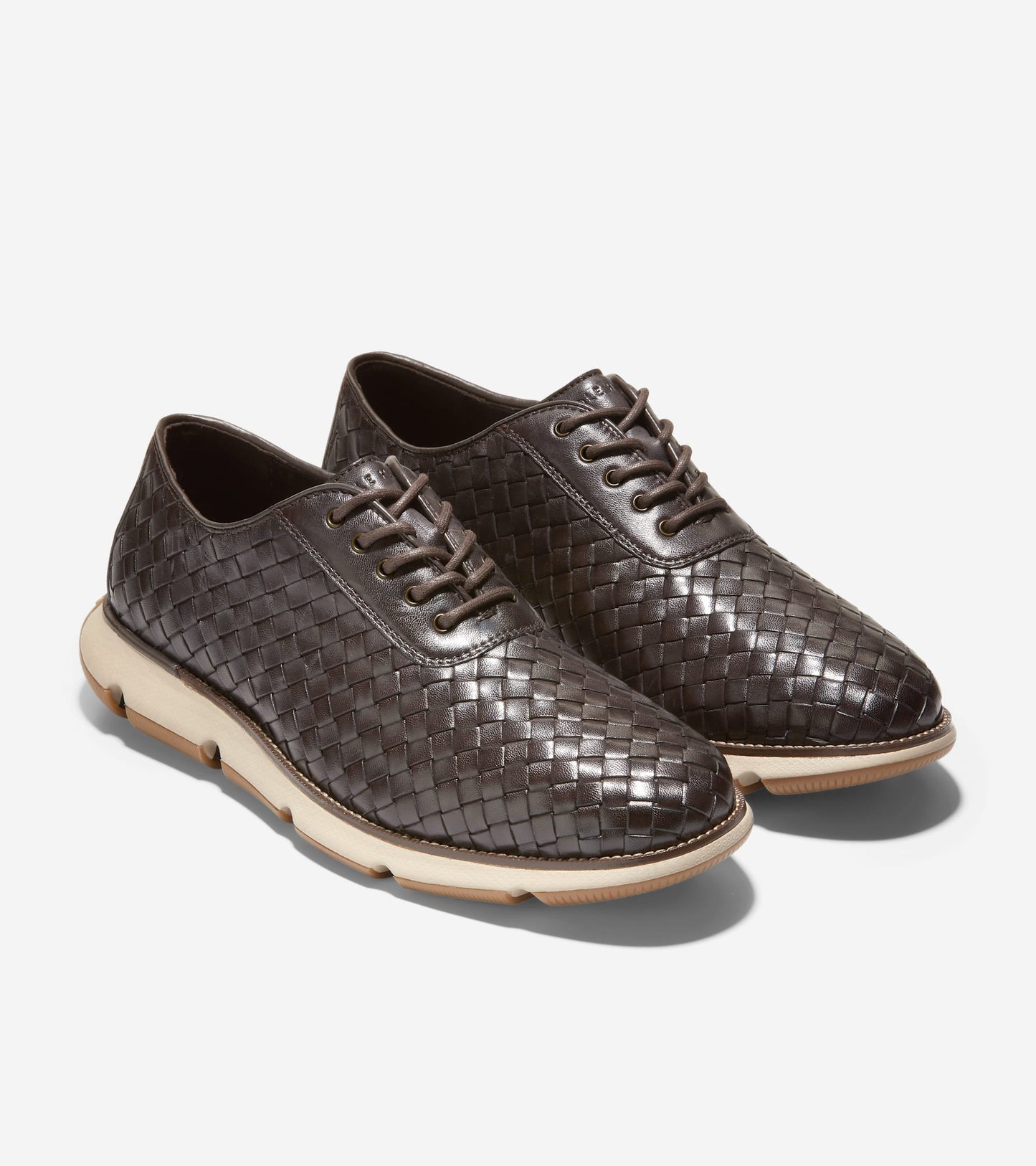 C34796:CH JAVA WOVEN LEATHER/COBBLESTONE